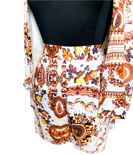 Two piece Blazer shorts set, 1X