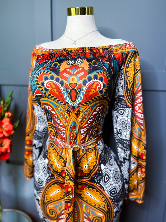 Exotic Couture Maxi Dress, 1X