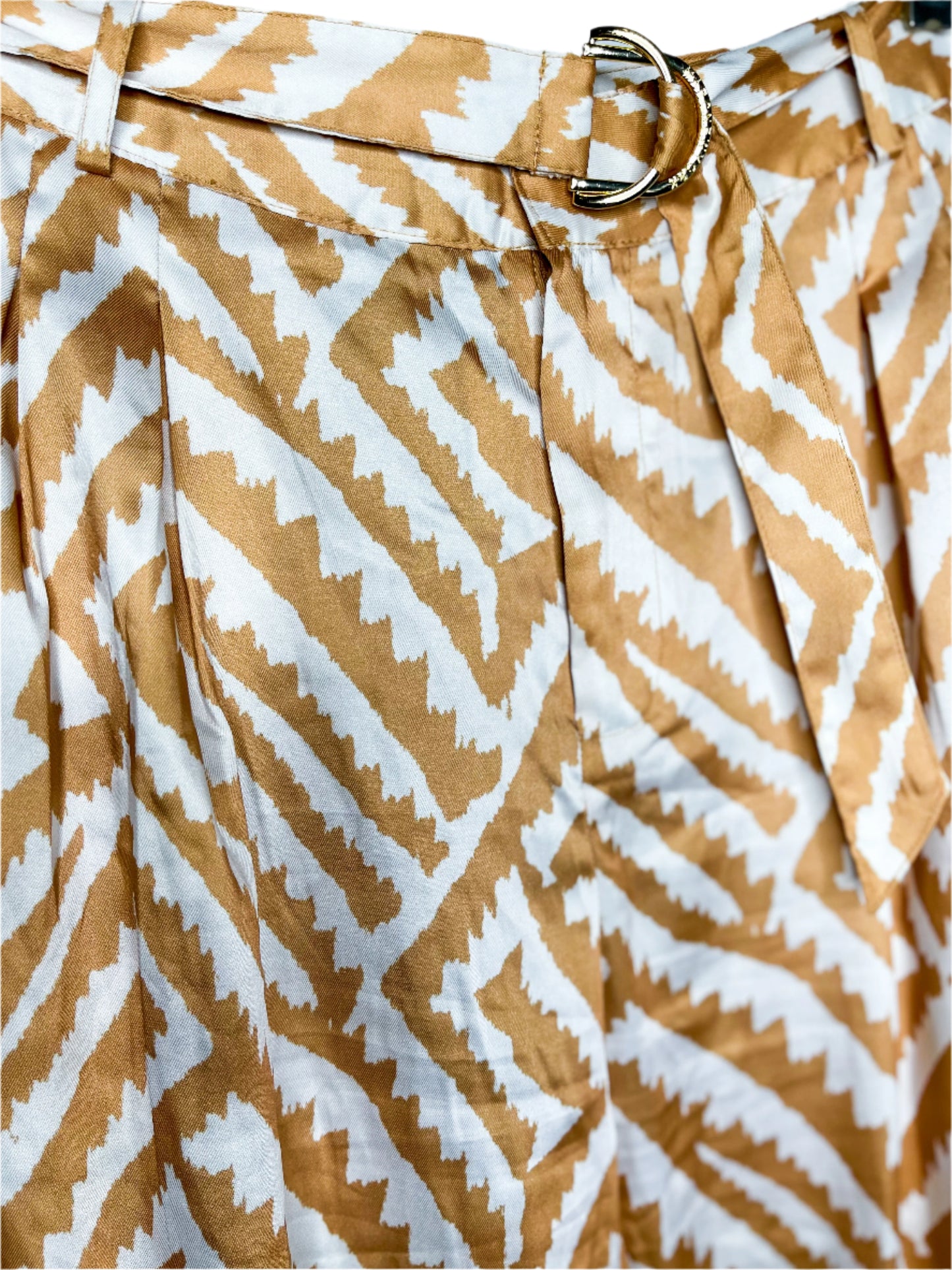 Marc NY Satin Belted Pants, Size 8(M)
