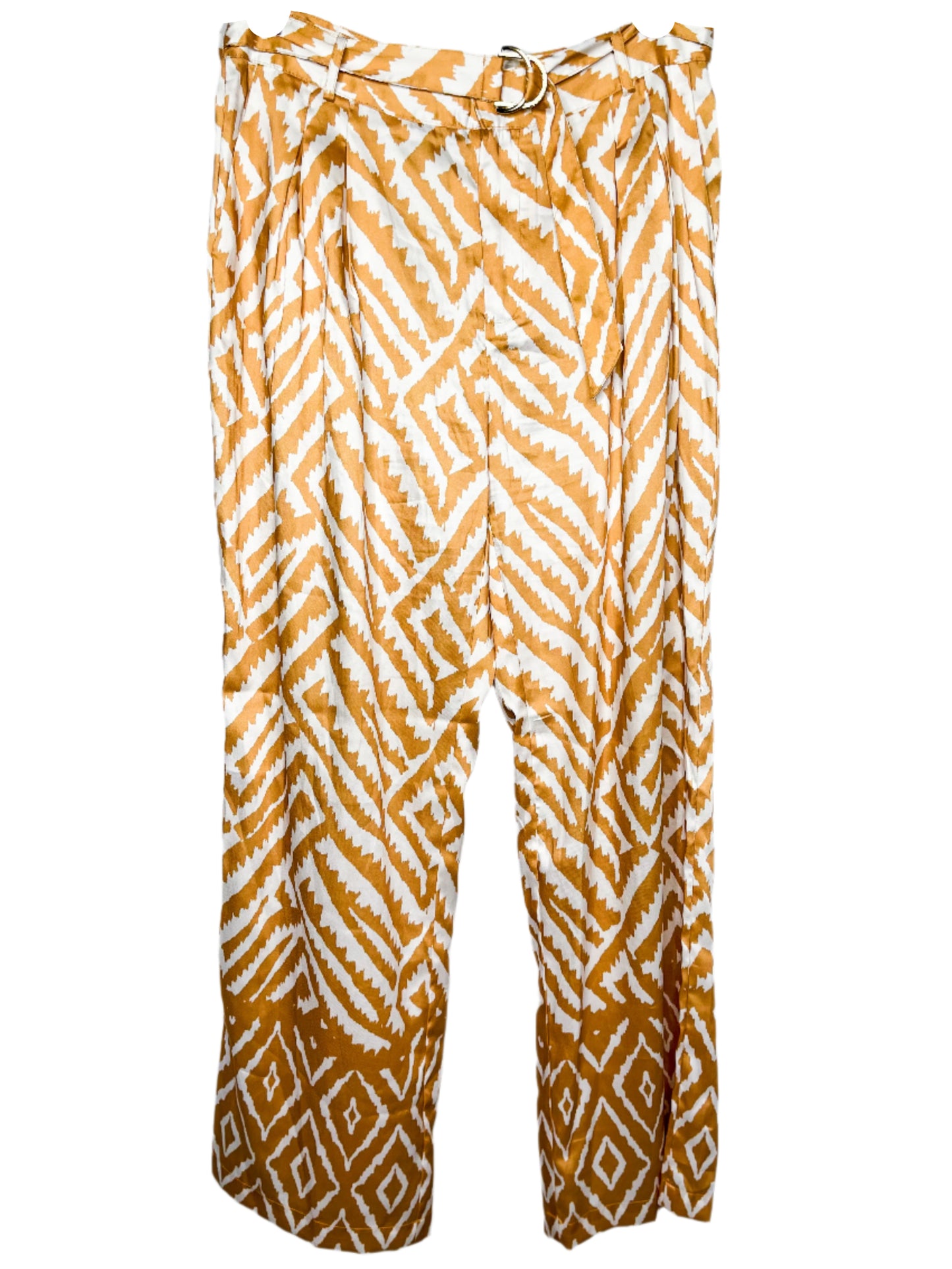Marc NY Satin Belted Pants, Size 8(M)