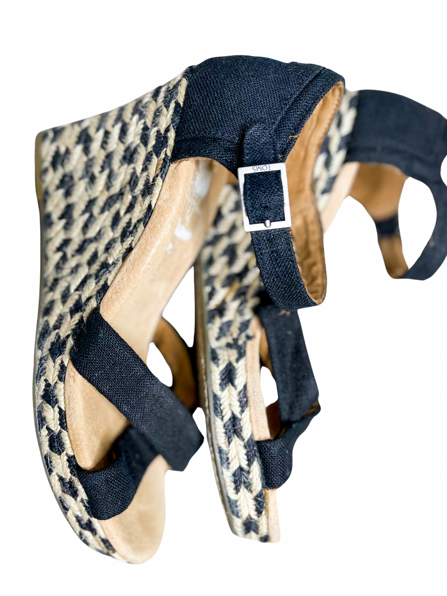 New Toms Wedges, 10