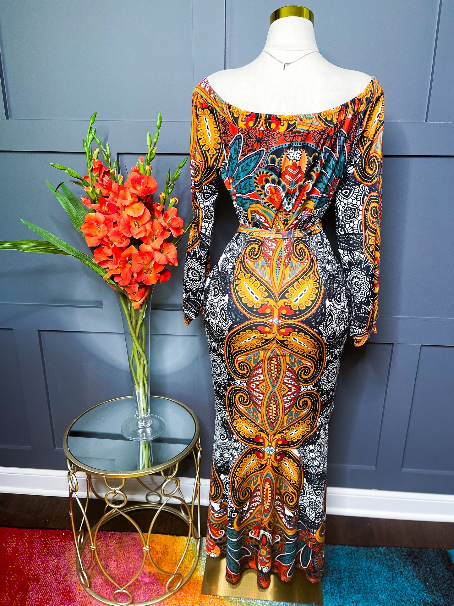 Exotic Couture Maxi Dress, 1X