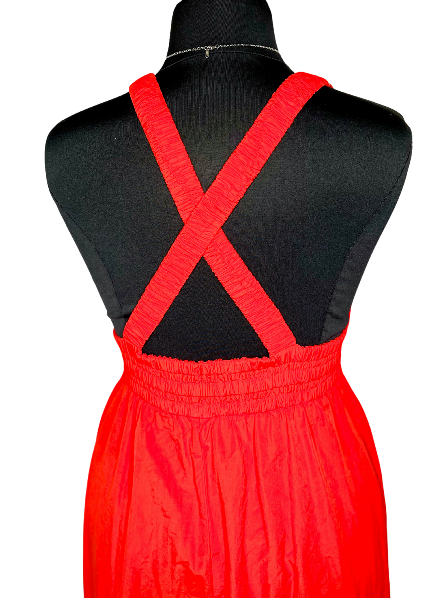 New Cotton Style MIDI Dress, L