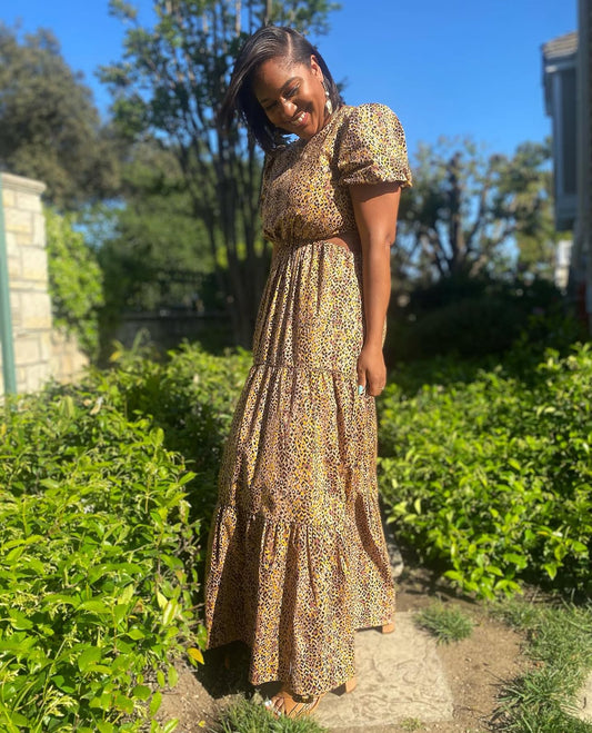 New WAYF Cutout Dress, M