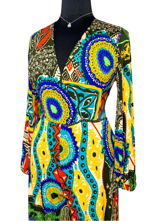 New Abstract Style Jumpsuit, 16W-18W