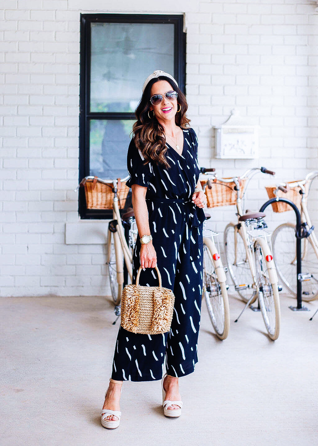 Black Dash Jumpsuit, S