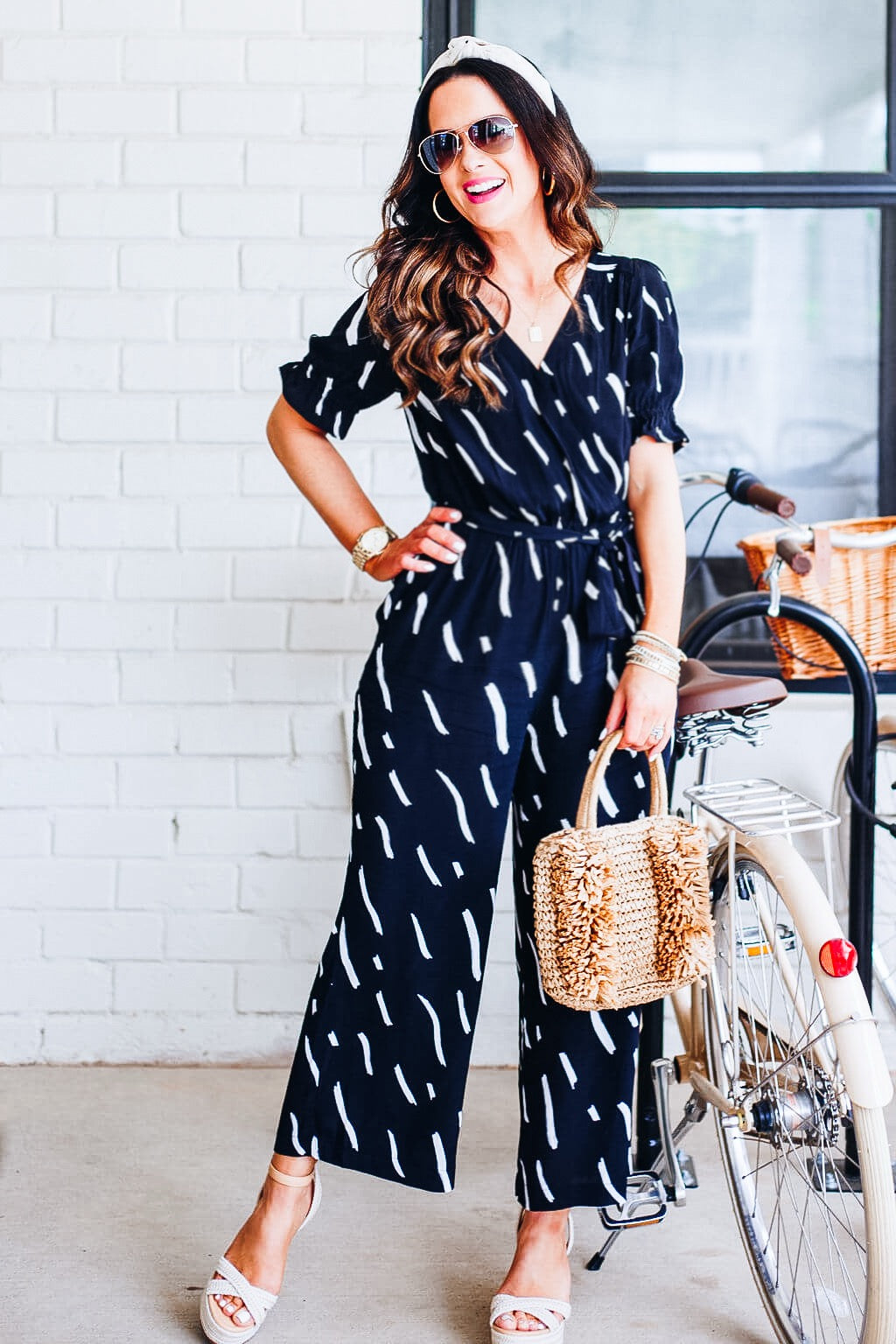 Black Dash Jumpsuit, S