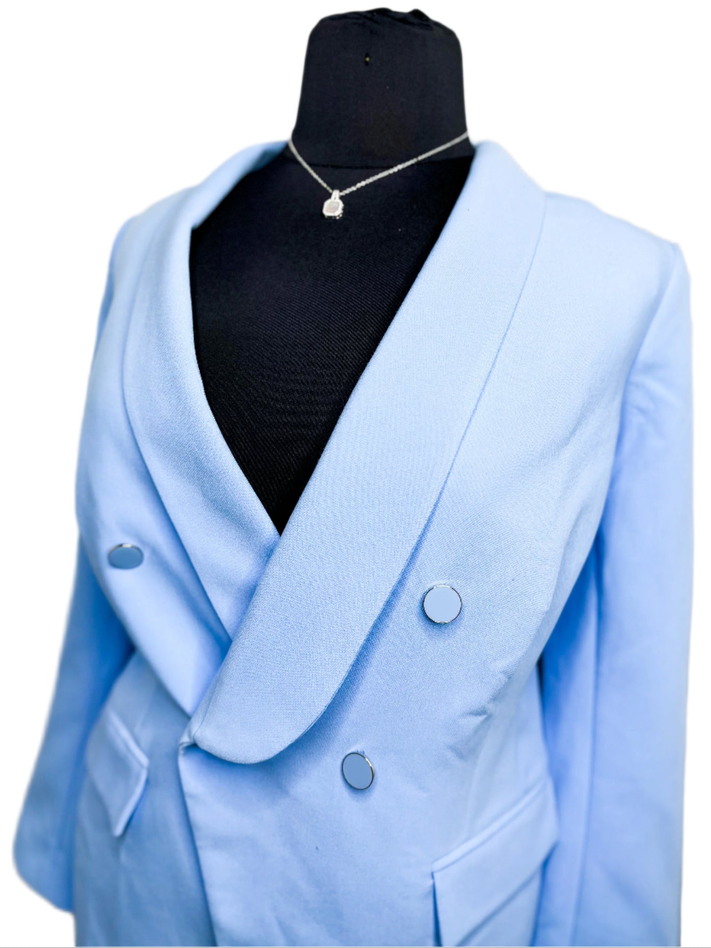 New Lane Bryant Baby Blue Blazer, 22W
