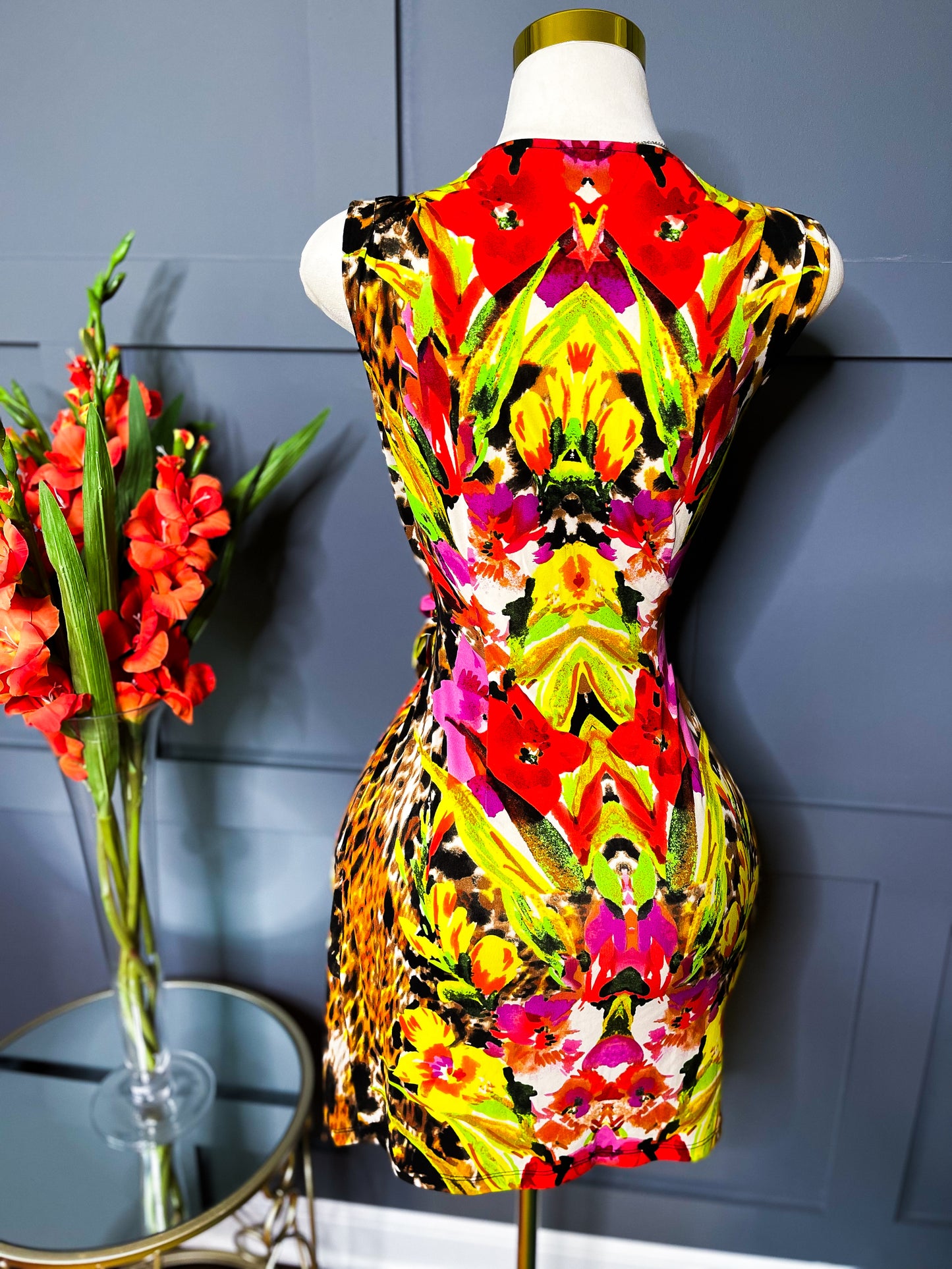 Wild Bloom Dress, Size 10