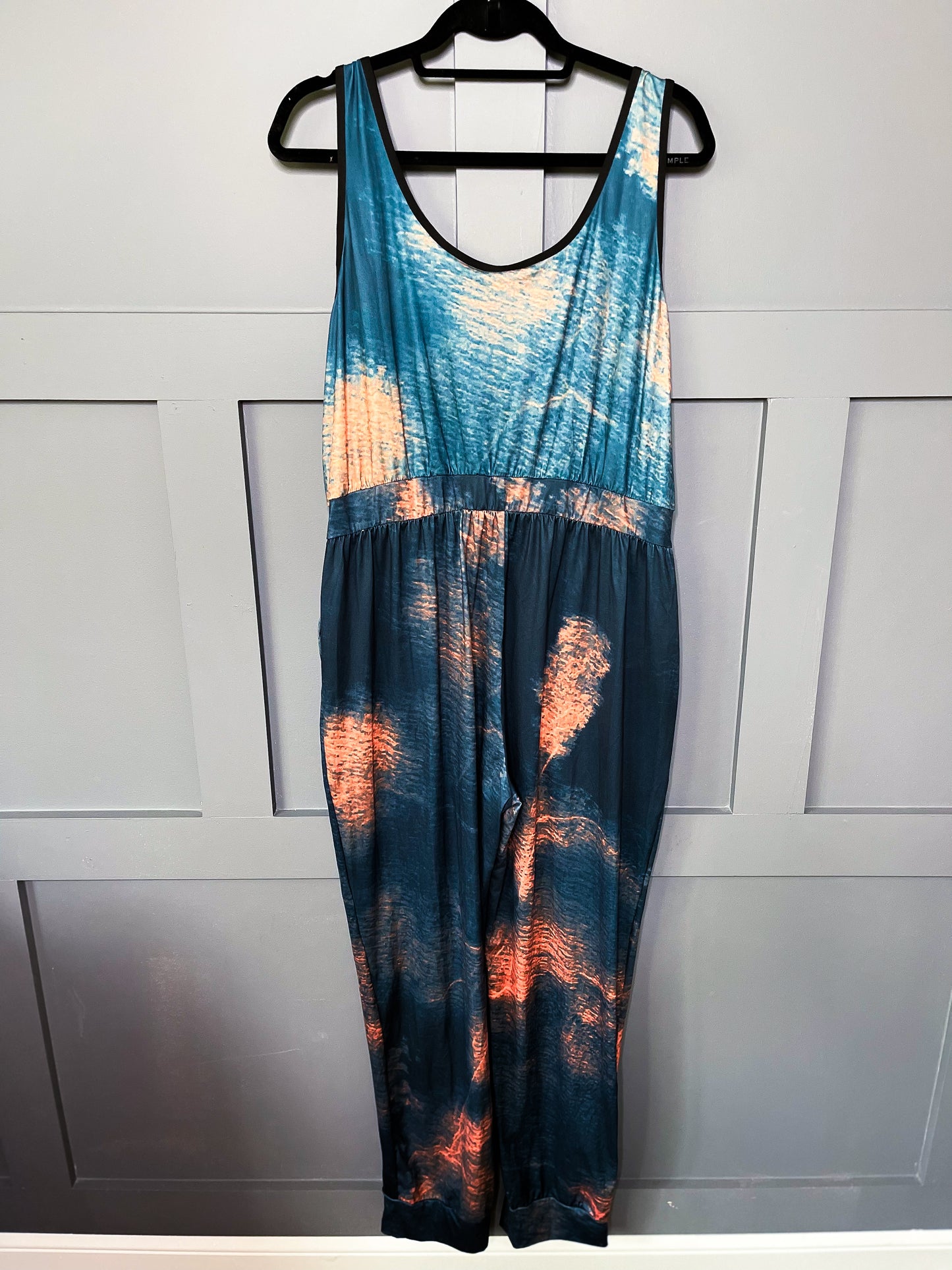 Abstract Energy Jumpsuit – Bold Multi, XL