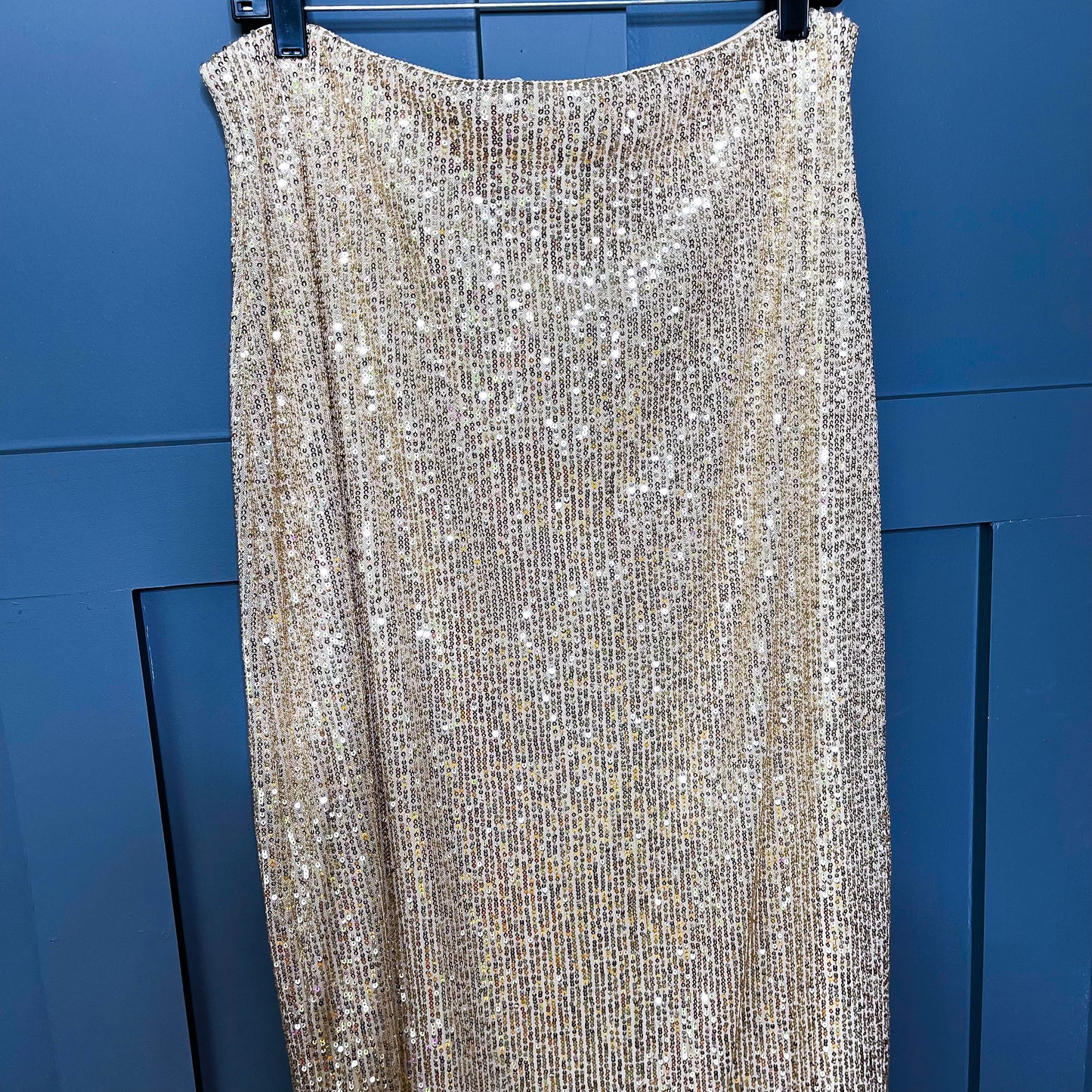 New Golden Hour Sequin Maxi Skirt, XL/1X