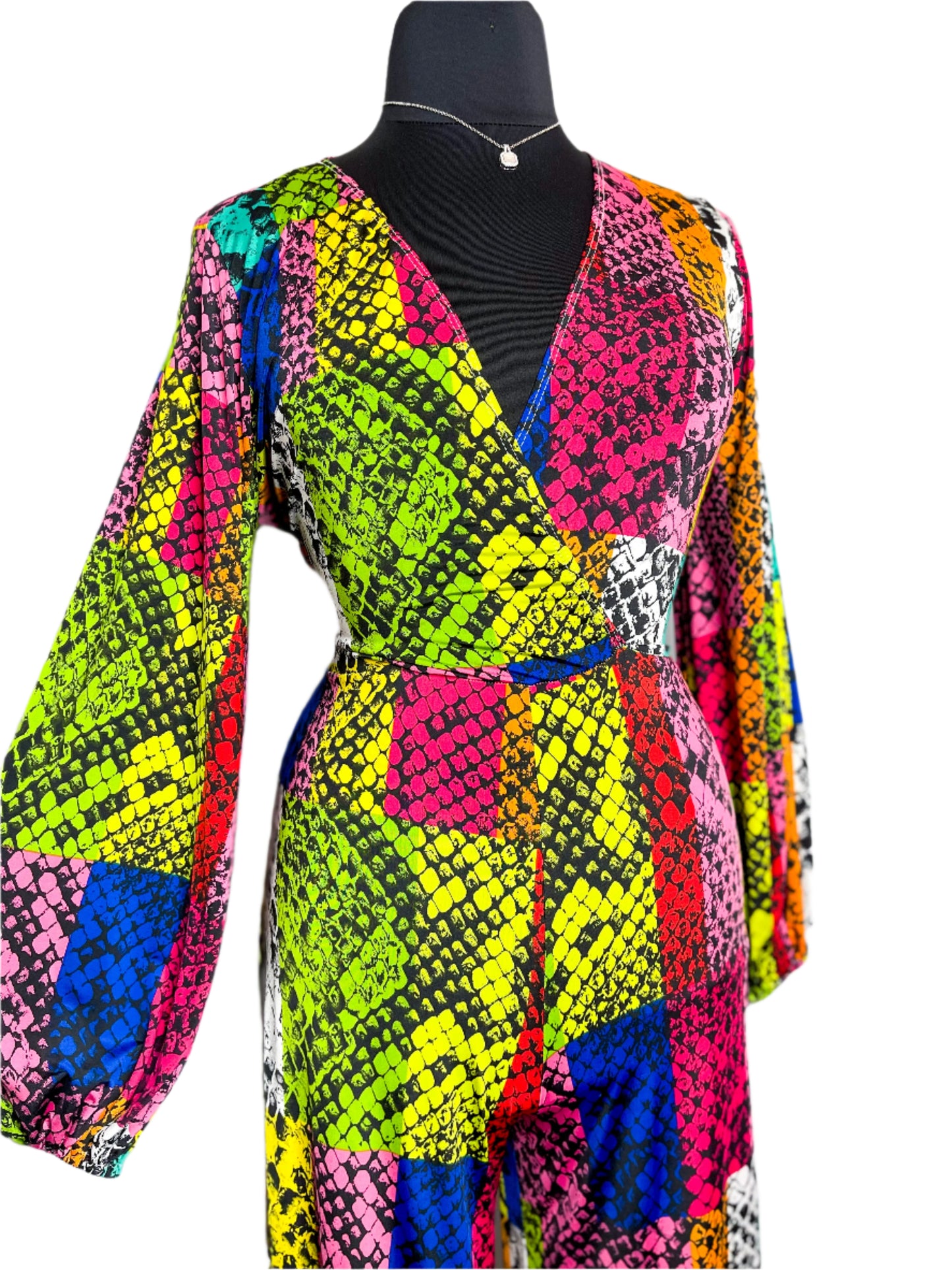 New Multicolor Jumpsuit, 16W/18W