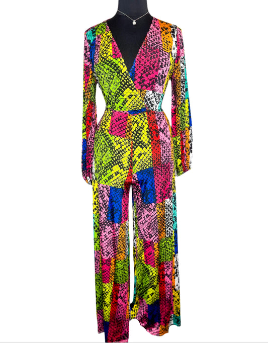 New Multicolor Jumpsuit, 16W/18W
