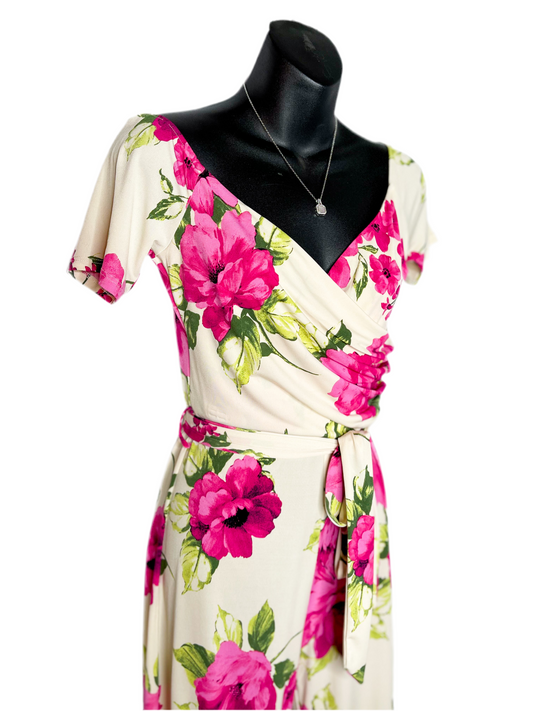 Floral Wide Leg Jumpsuit, S