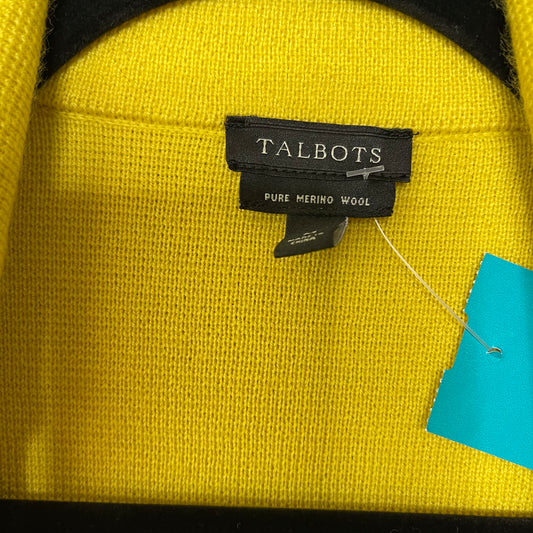 Lemon Pop Blazer Knit Cardigan, M