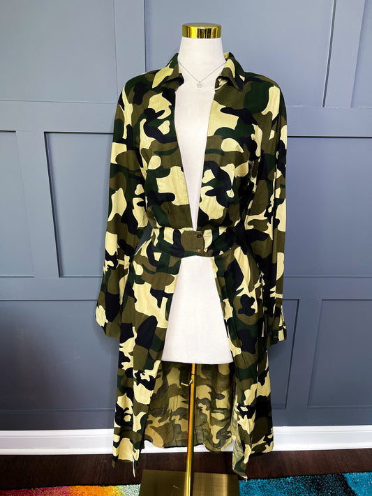 New Command the Room Camo Duster, 18/20