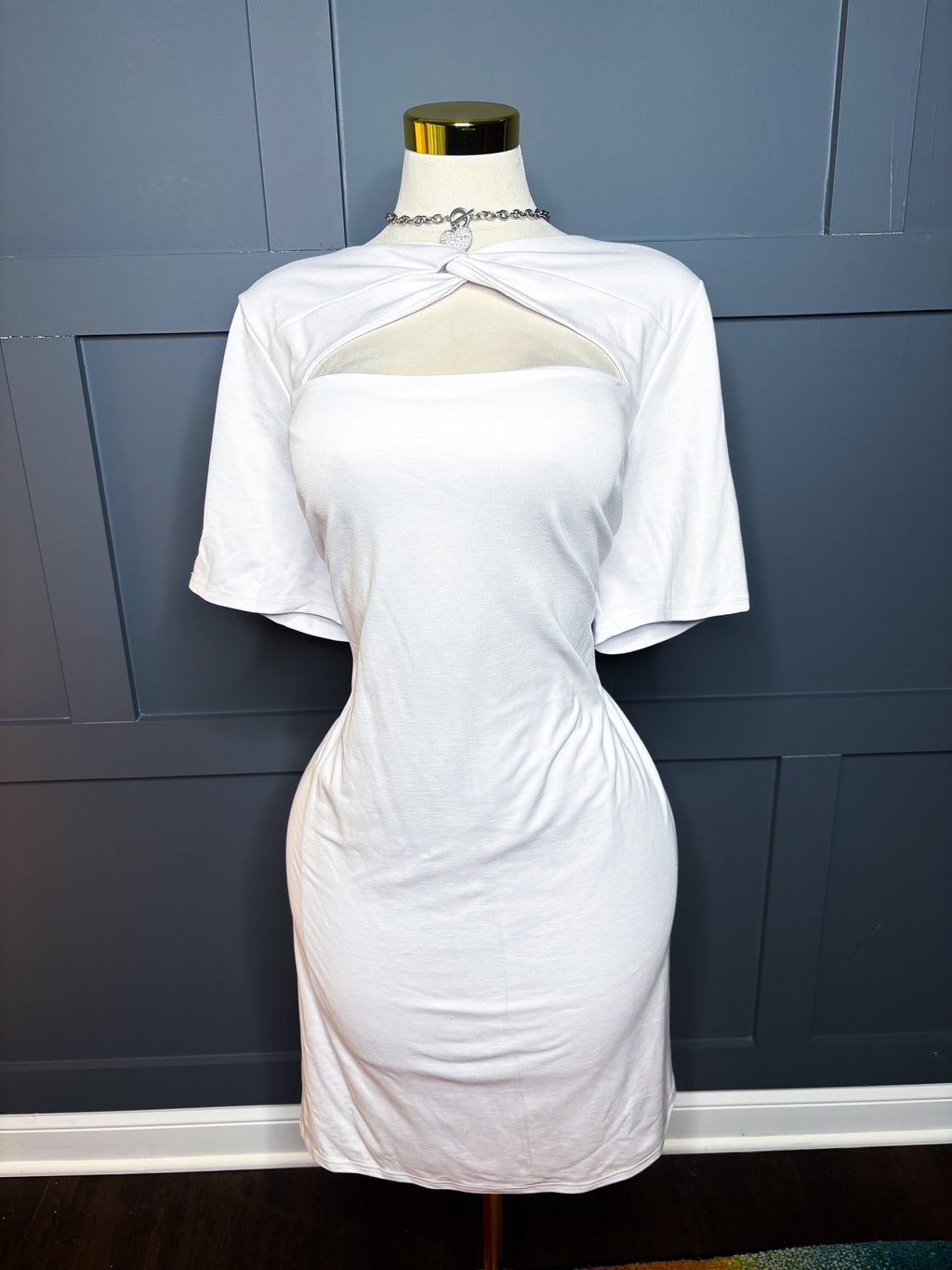 New Eloquii Knot Shirt Dress, Size 20