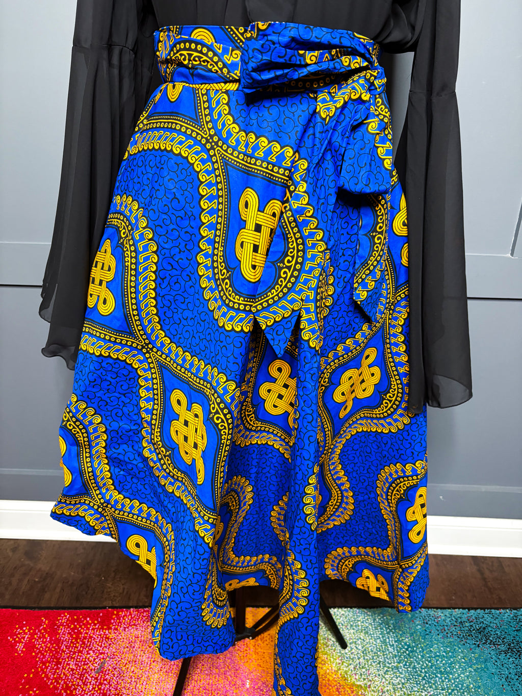 African Print Skirt, XXL
