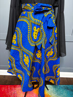 African Print Skirt, XXL