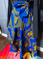 African Print Skirt, XXL