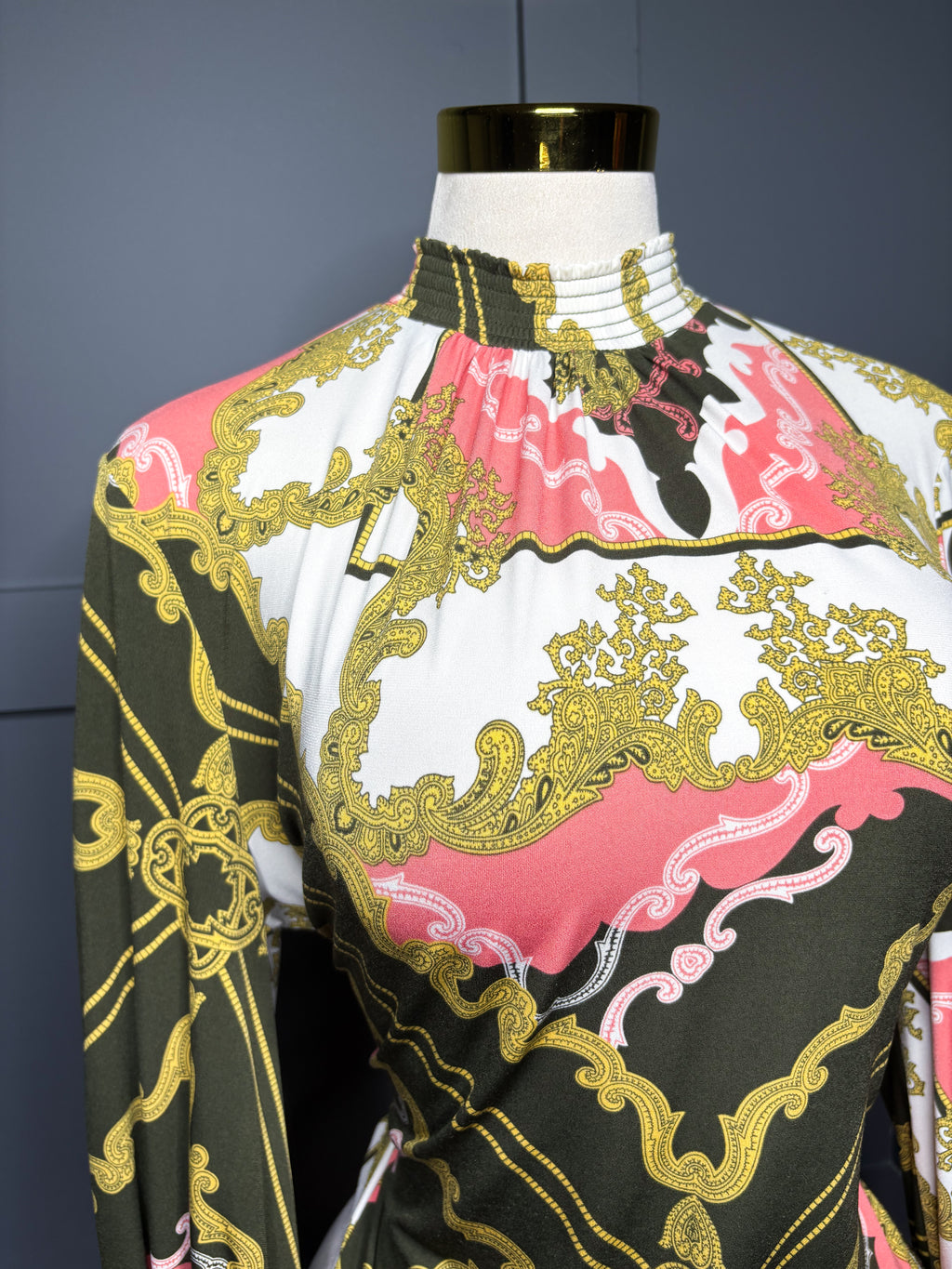 Royalty Vibrant Blouse, L