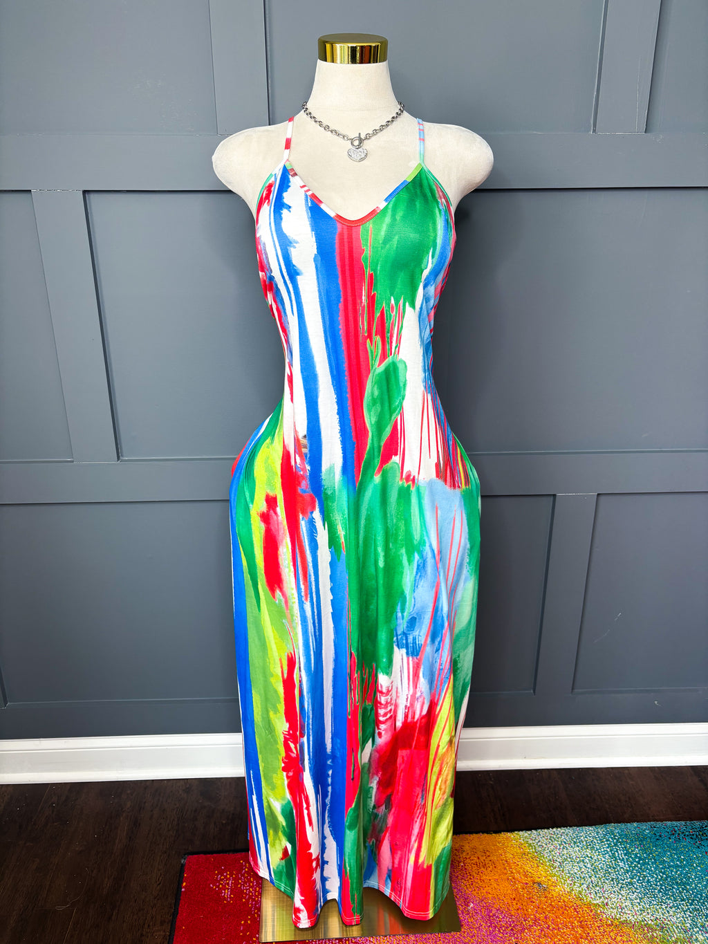 Vibrant Watercolors Pocket Maxi, L/XL