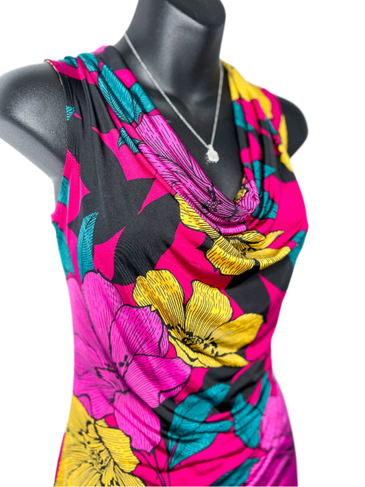 New Worthington Bold & Colorful Blouse, S/M
