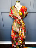 New Abstract Print Dress, Large