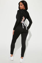Chill Day Long Sleeve Jumpsuit, S