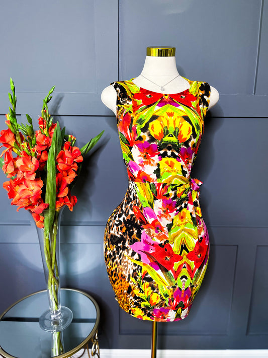 Wild Bloom Dress, Size 10