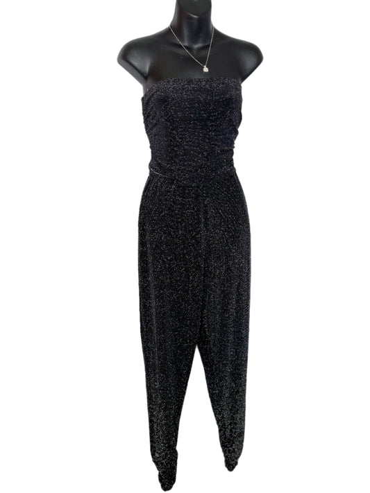 Famous Shimmer Tube Jumpsuit, L