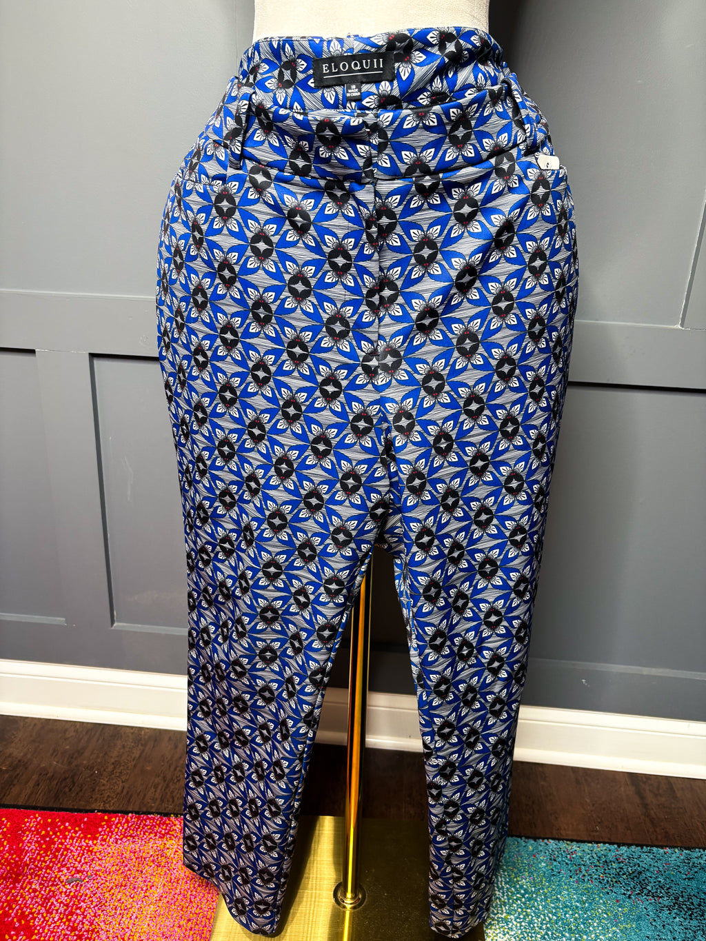 Eloquii Abstract Pant, 18