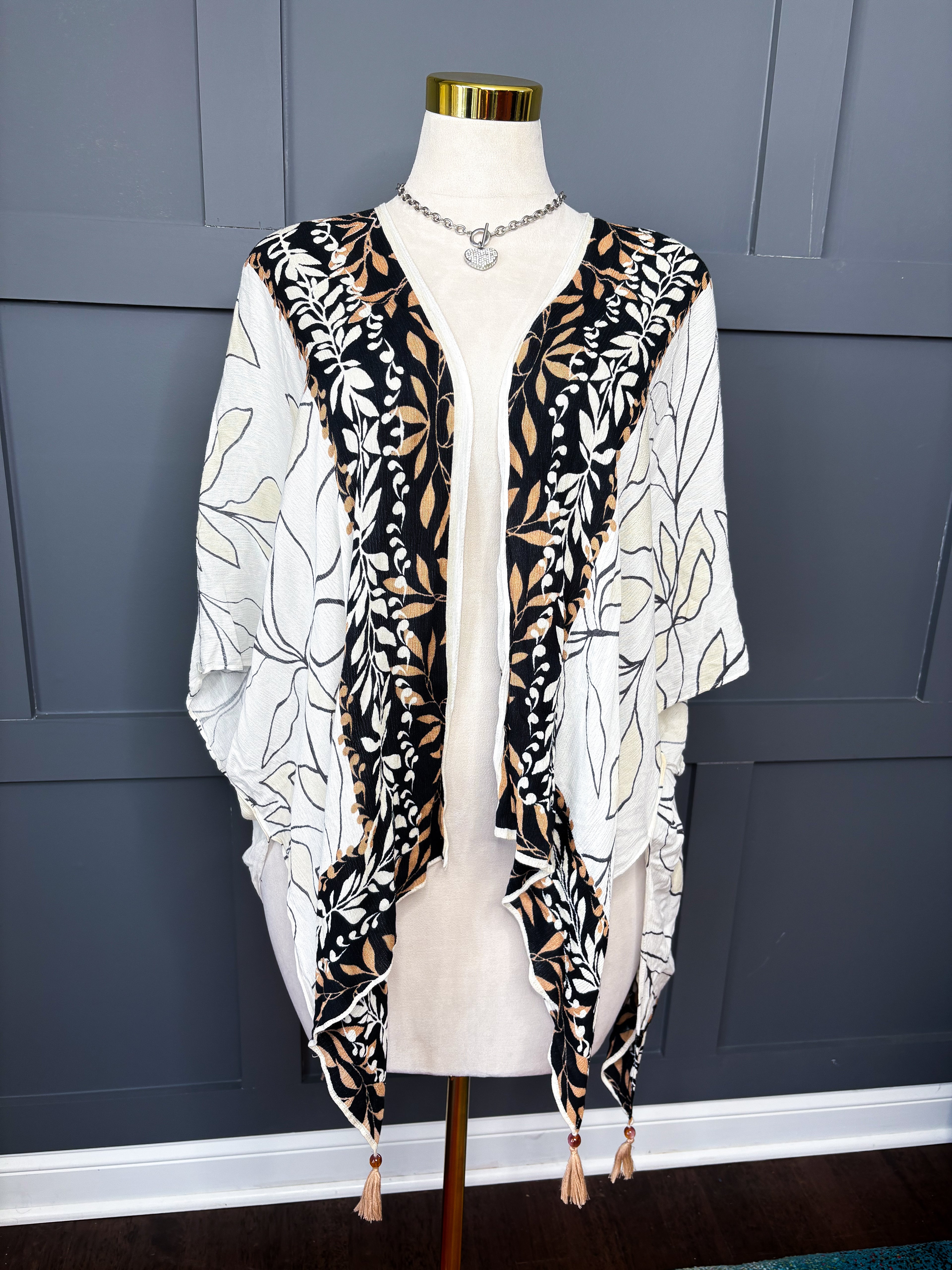 New Boho Vince Camuto Kimono, One Size