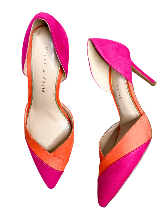 New Kelly & Katie Colorblock Heels, 8.5
