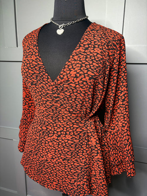 City Chic Wrap Blouse, 20