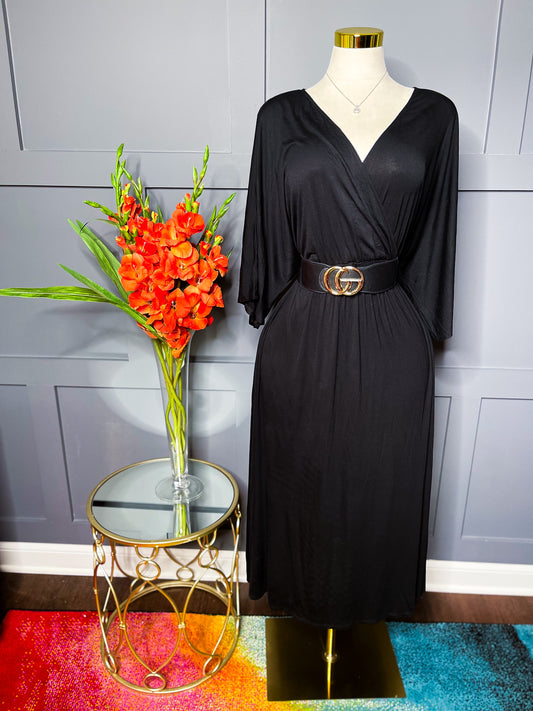 New Champagne Nights Midi Dress, 2X