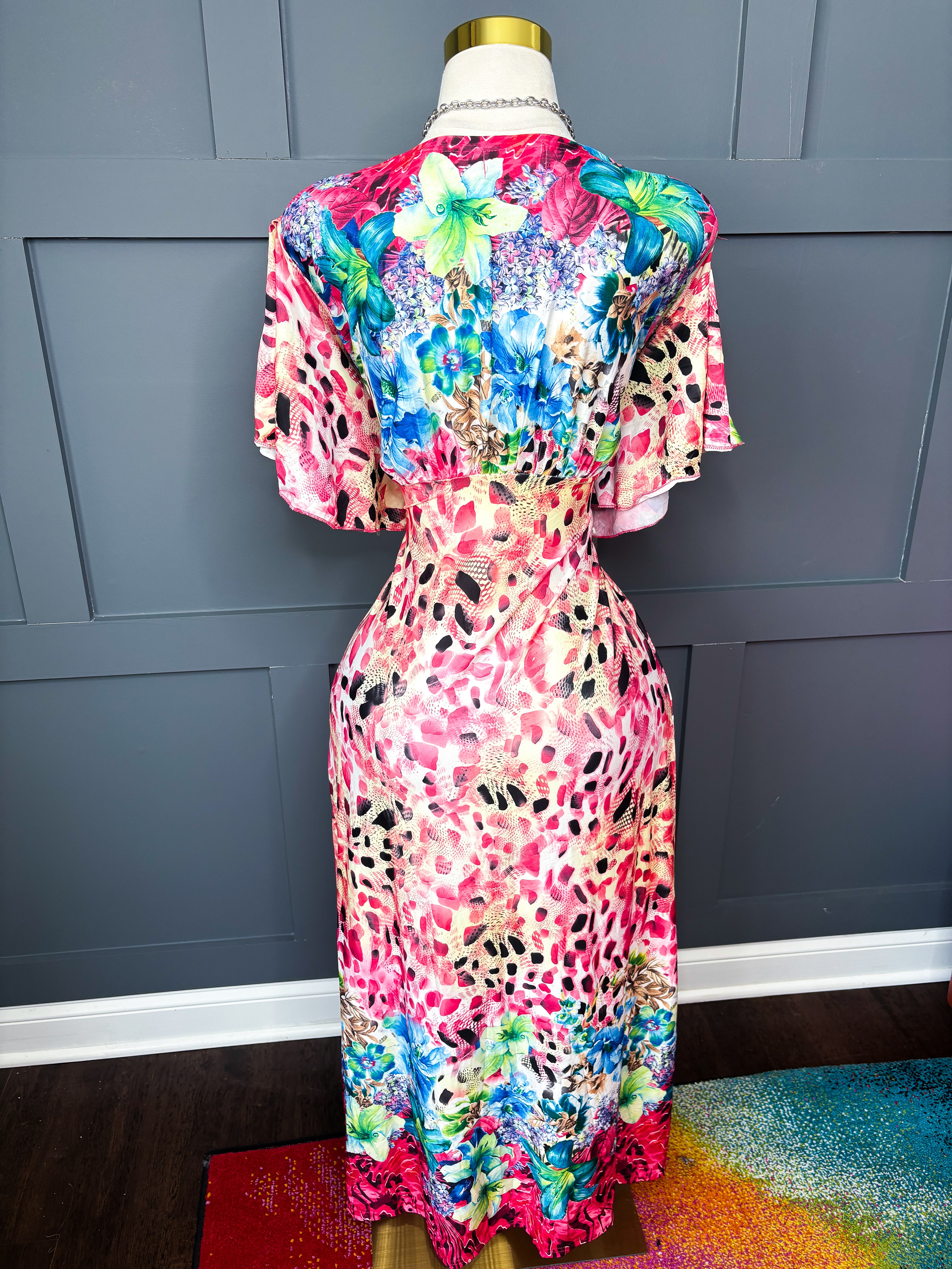 Alice Tropical Dress, 1X