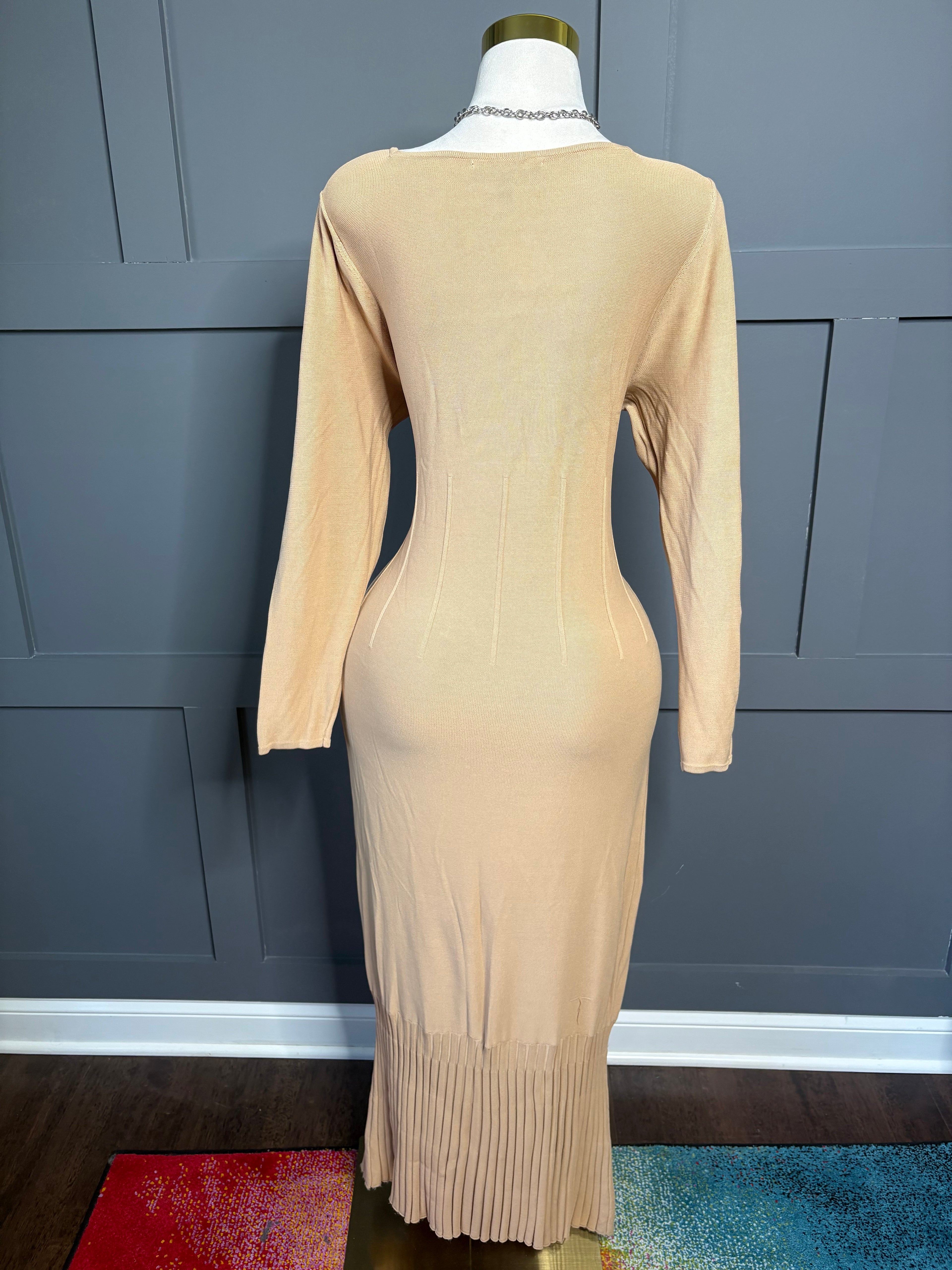 Eloquii Pleat Hem Dress, 18/20