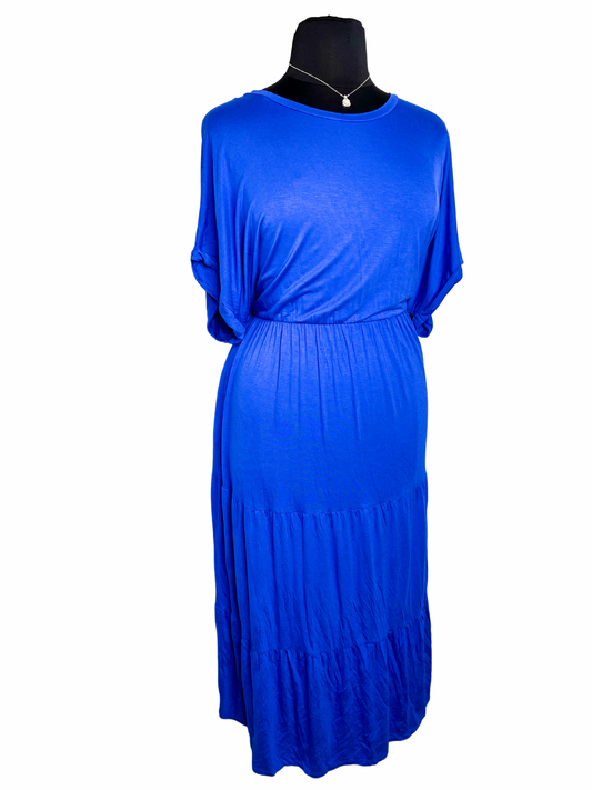 New Lane Bryant Royal Blue Midi Dress, 26/28