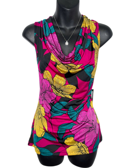New Worthington Bold & Colorful Blouse, S/M