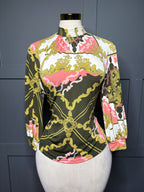 Royalty Vibrant Blouse, L