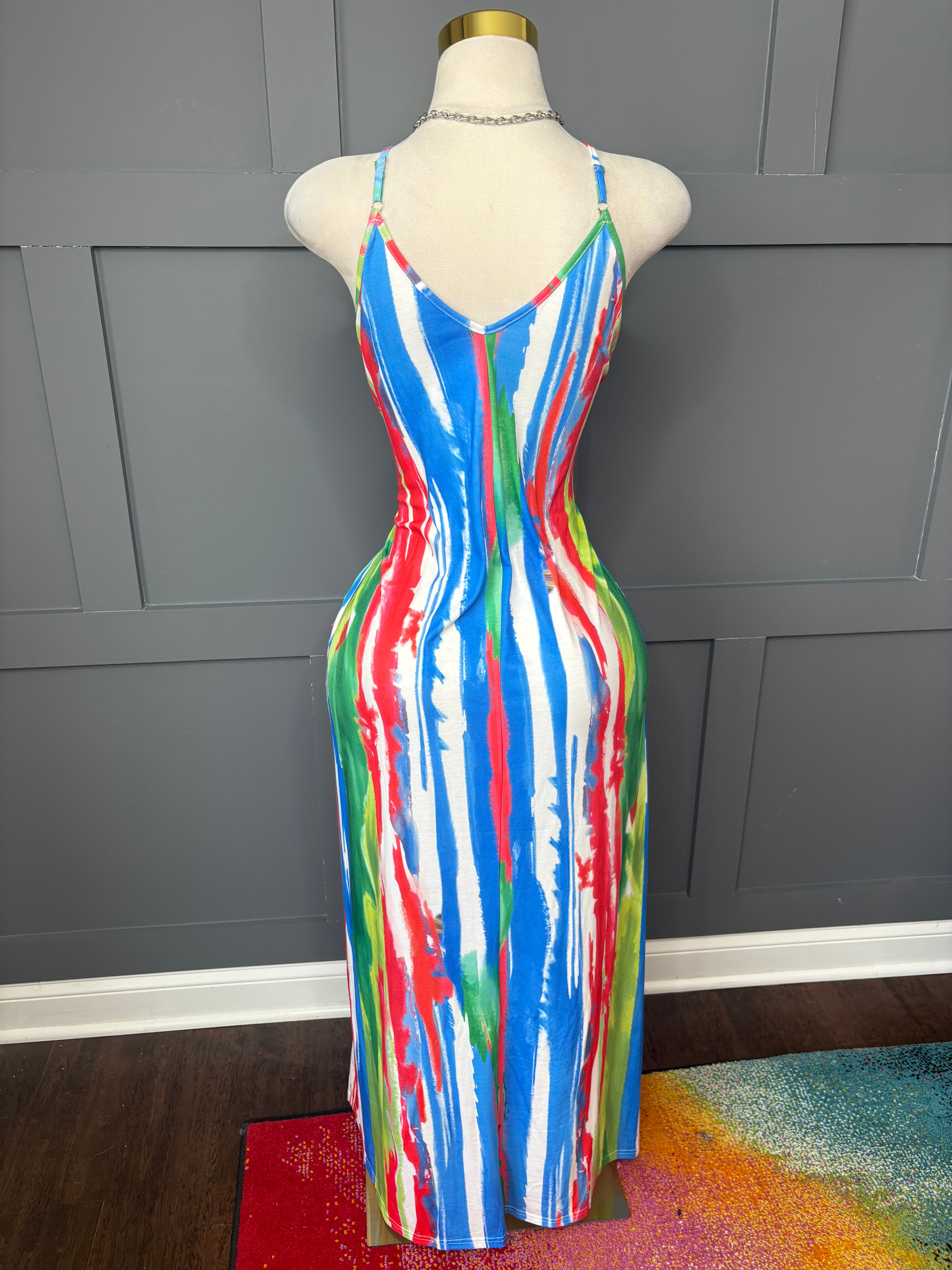 Vibrant Watercolors Pocket Maxi, L/XL