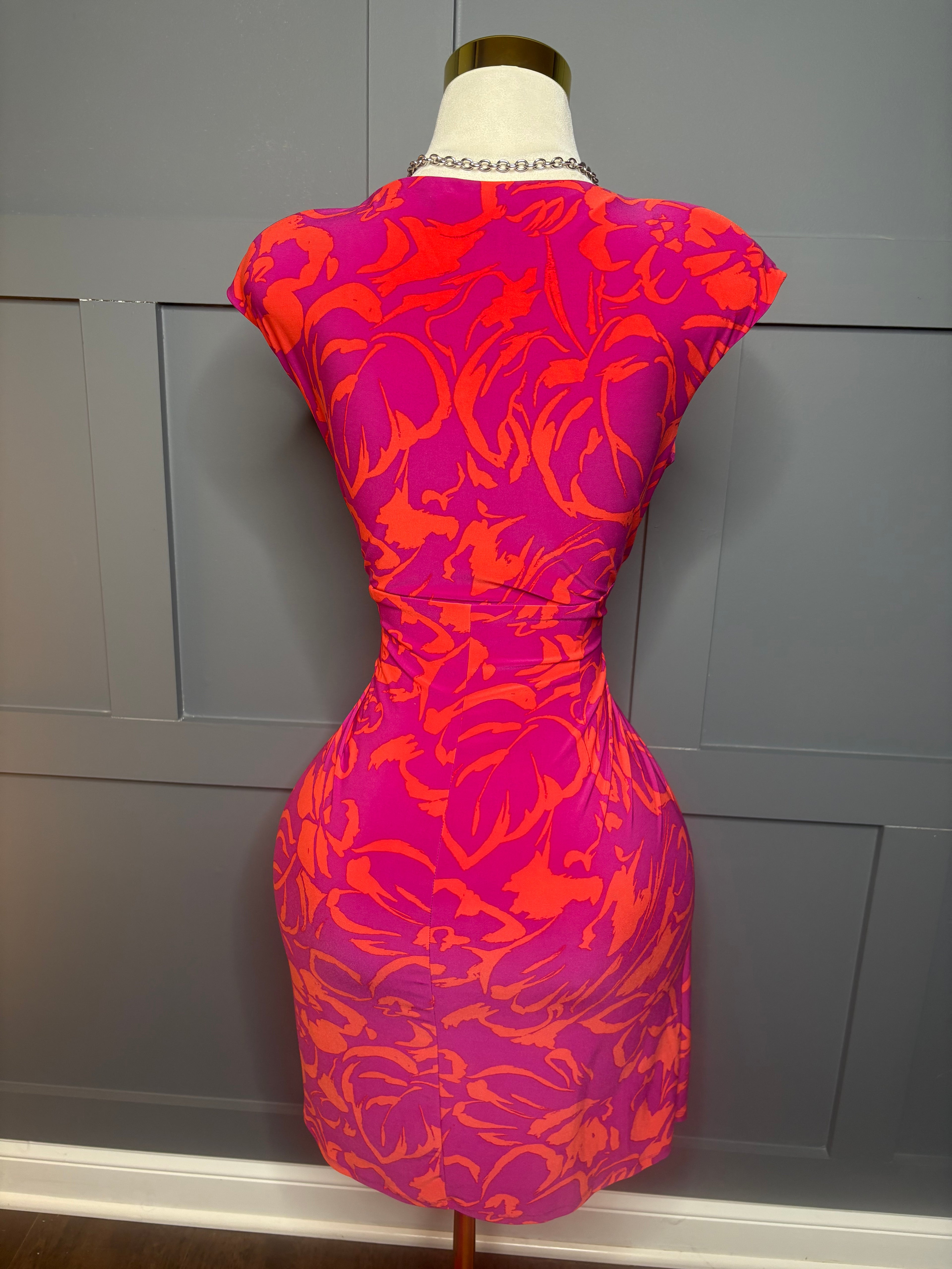 Ralph Lauren Pink Wrap Dress, Size 12