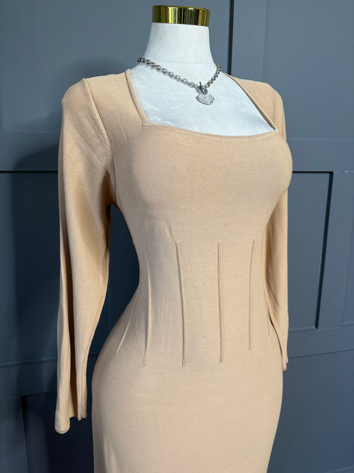 Eloquii Pleat Hem Dress, 18/20