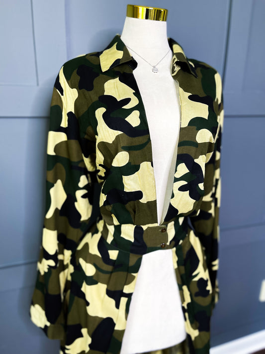New Command the Room Camo Duster, 18/20