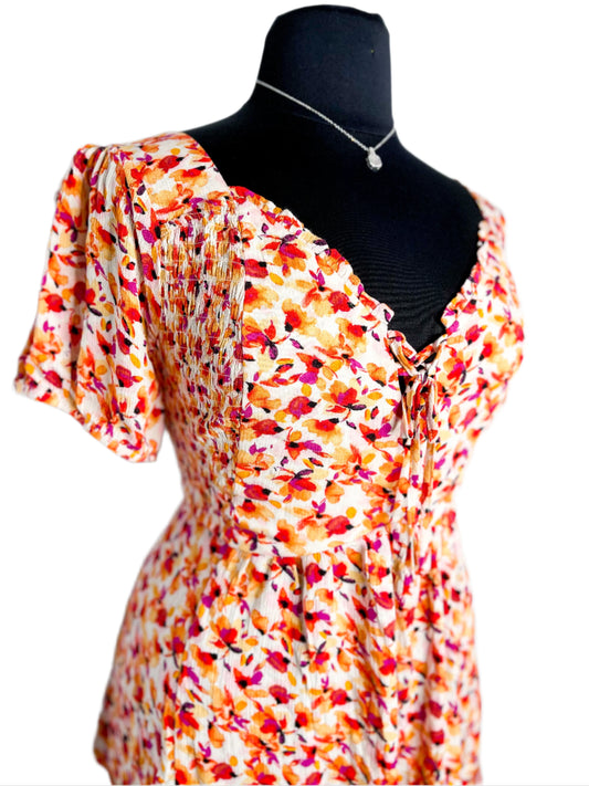 Torrid Floral Babydoll Top, 2X