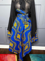 African Print Skirt, XXL