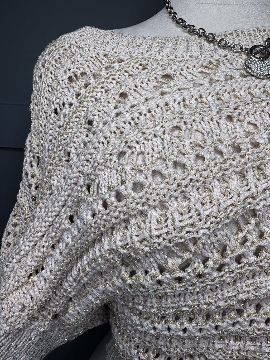 Rachel Zoe Knit Light Sweater, L/XL