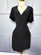 New Anne Klein Surplice Wrap Dress, 14