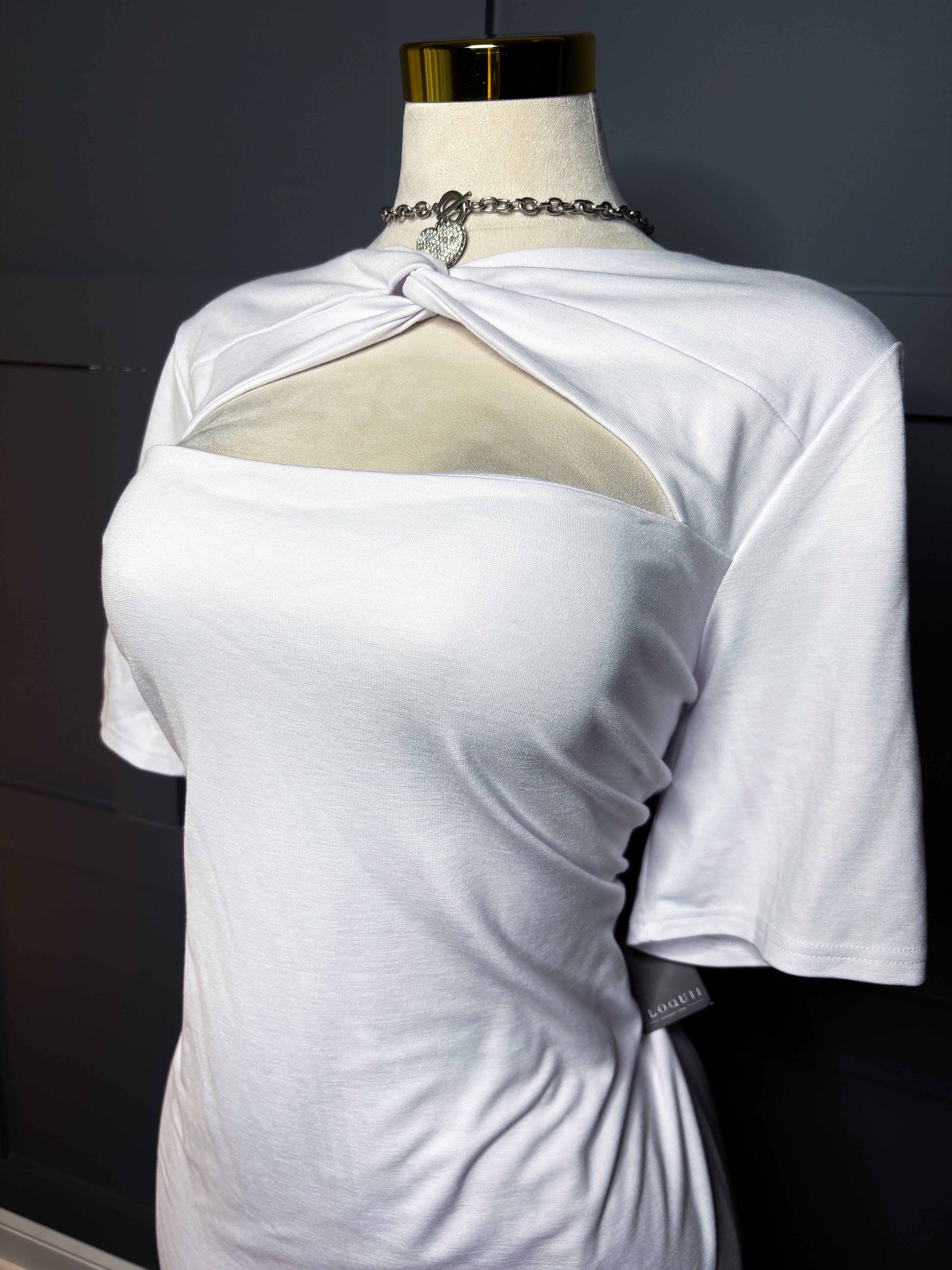 New Eloquii Knot Shirt Dress, Size 20